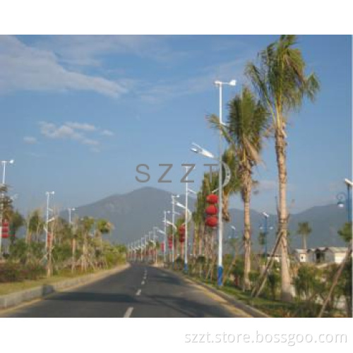 LED solar street light,409*320*120MM,peanut lense,60mm interface diame
